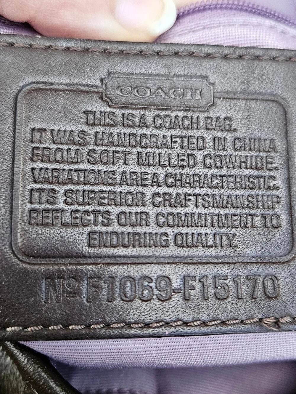 Coach beautiful legacy